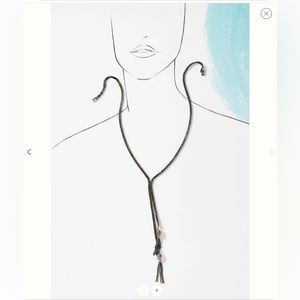 Anthropologie Glitz Bolo Necklace NWT